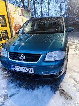 VW Touran 1.9 TDI ZREZERVACE do 20.5.2025