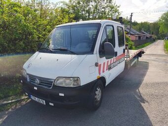 Prodám odtahovku Fiat Ducato 2.8 JTD 7 místna - 1