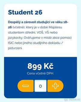 Vstupenka na Májales Brno 10.5.