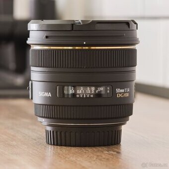 Sigma 50mm f/1,4 EX DG HSM pro Canon