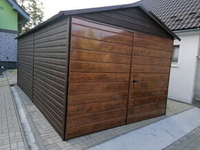 Plechová garáž 3x5m