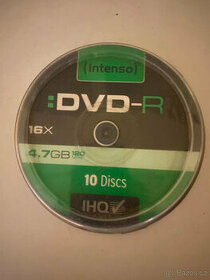 DVD-R INTENSO 4,7GB 16x 10ks spindle box - 1