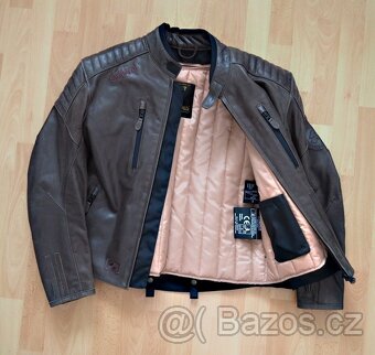 Motocyklová bunda s chrániči Bullrider Vintage