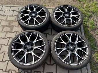 4x al kola 5x105 18 + pneu letní 225/40 R18