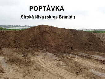 POPTAVÁM ZEMINU na doplnění míst vymletých při povodni