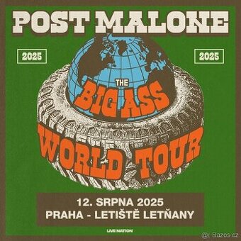 Post Malone VIP vstup - 2x lístky