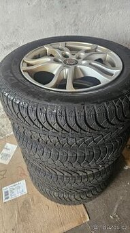 Sada Alu kol 5x112 s zimní pneu 195/65/15