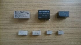 součástky (relé, optocoupler, chipy)