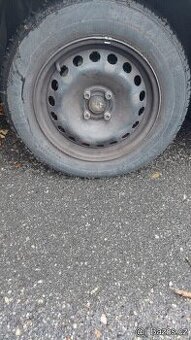 4x Barum pneu s plech. diskem 195/65 R15 91H