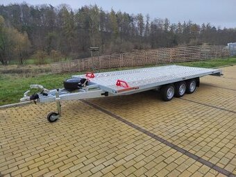 Autopřepravník ALU plocha 550x210 cm, 3500/680 kg, 3x1350kg