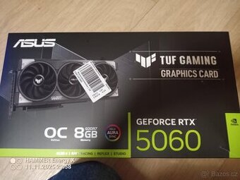 Prodám grafickou kartu geforce rtx 5060 8 gb