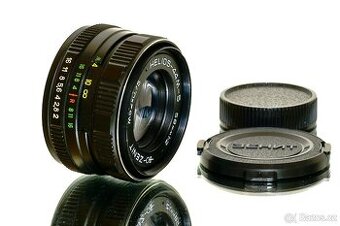 Helios 44M-5 2/58mm (bez MC) M42 TOP STAV