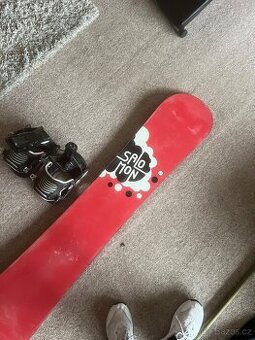 SNB Salomon 163cm s vázáním flow (dětské)