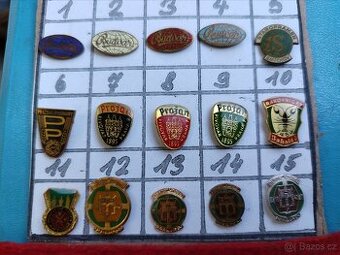 PIVOVARY - SBÍRKA ODZNAKŮ.