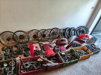 Úklid garáže Jawa ČZ