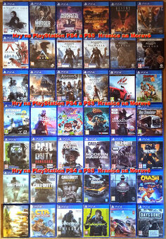 Hry na Playstation PS4 a PS5 - 1.část