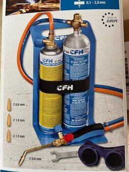 Nová pájecí sada pro tvrdé pájení (láhve jsou plné) CDH