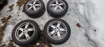 Prodám alu kola s pneu
