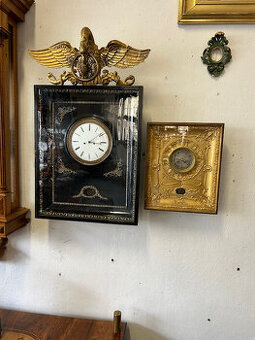 Velké nevídané empírové hodiny - rámovky.