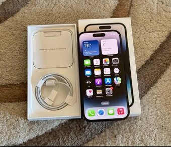 iPhone 14 Pro Max Černá BATERIE 100% TOP