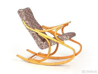Zachovalé houpací křeslo české značky TON.
