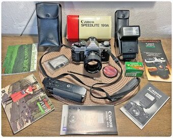 Kinofilm Canon AE-1 Program + Canon 85mm f/1.8 FDn | Komplet