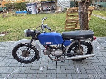 Jawa 23 Mustang bez TP, modrý 3.