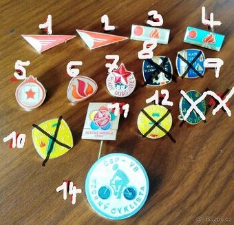 Pionýrské odznaky nové