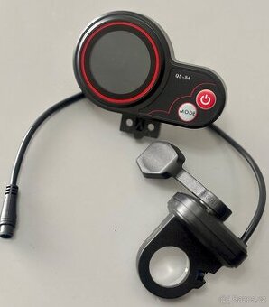 Displej QS-S4 (max 72V) 6 pin s plynem na palec