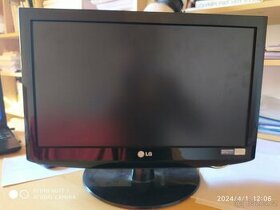 Prodám LCD TV/monitor LG 19", nepoužívaný, jako nový, levně. - 1