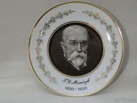 Závěsný talíř Tomáš Garrigue Masaryk 1850-1930 - 1