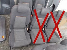 Pravá zadní sedačka + tapeci Ford S-MAX