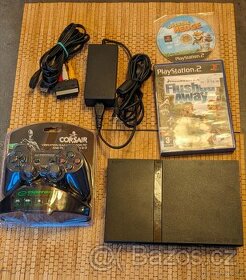 PlayStation 2 - PS2 - komplet a 2 dětské hry
