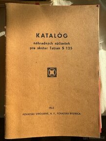 Katalog ND pro skútr Tatran S125