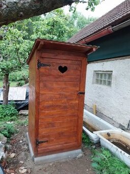 Venkovní WC, kadibudka nová