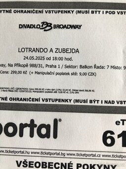 Divadlo 24.5.2025 Lotrando