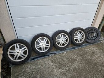 Letní pneumatiky GoodYear 205/55/R15 na hliníkových ráfcích