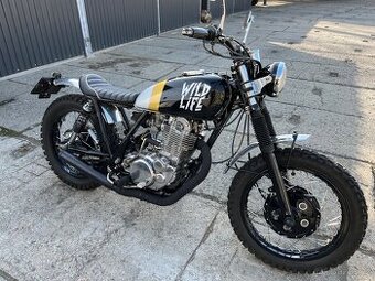 Yamaha SR 500 stavba Wild Life