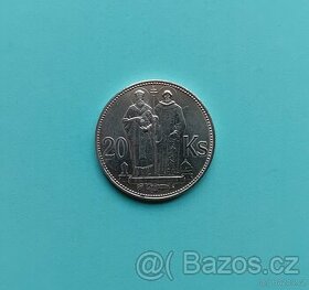 Mince 20 Sk 1941 sbírkový stav výhodná cena