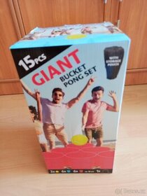 Letní hra bucket pong set nová - 1