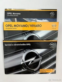 servisní knížka Opel Movano