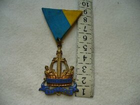 Vzacne oceneni-medaile SPOLKU SCHLARAFFIA-zaloz.1859 v Praze - 1