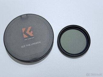 Variabilní ND filtr K&F Concept Slim ND2-400 62mm (+58 redu) - 1