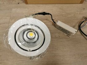 LED světlo vestavné naklápěcí