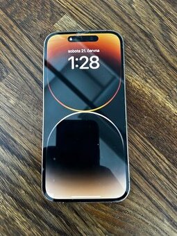 iPhone 14 pro zlatý
