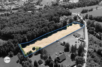 Pozemek vhodný k investici o výměře 6.487 m2 v obci Pstruží