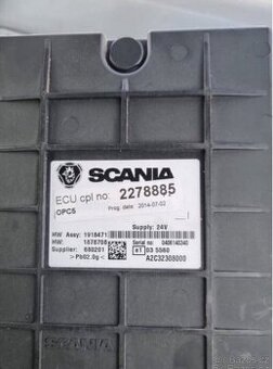 Scania Euro 6 ridici jednotka prevodovkyk