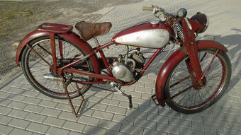 NSU Quick 98 ccm - původní nerenovovaný stav, zachovalý