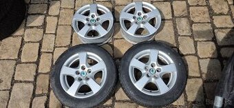 14" lité disky Škoda, 5x100, 6x14", ET43 - zašlu 381.