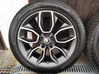 Zimní alu sada Škoda Kodiaq 19" 5x112